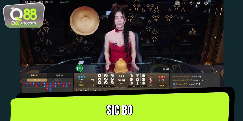 Sic Bo có hai cửa cược và được coi là game quốc dânSic Bo có hai cửa cược và được coi là game quốc dân