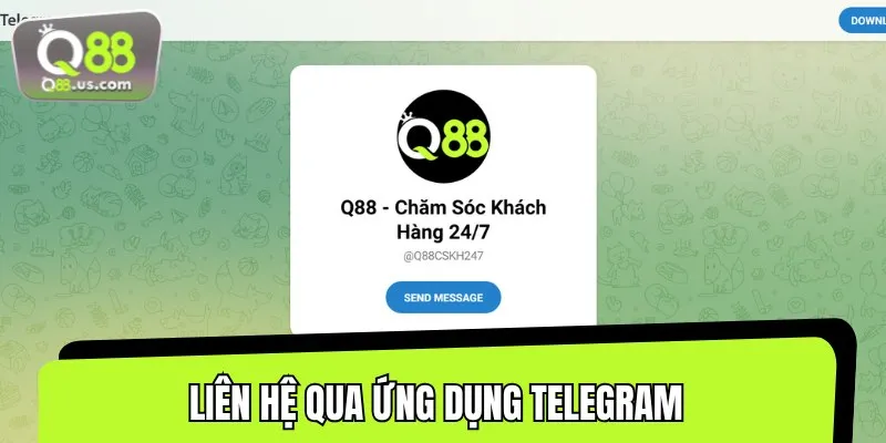 Telegram là kênh liên hệ khá tiện lợi